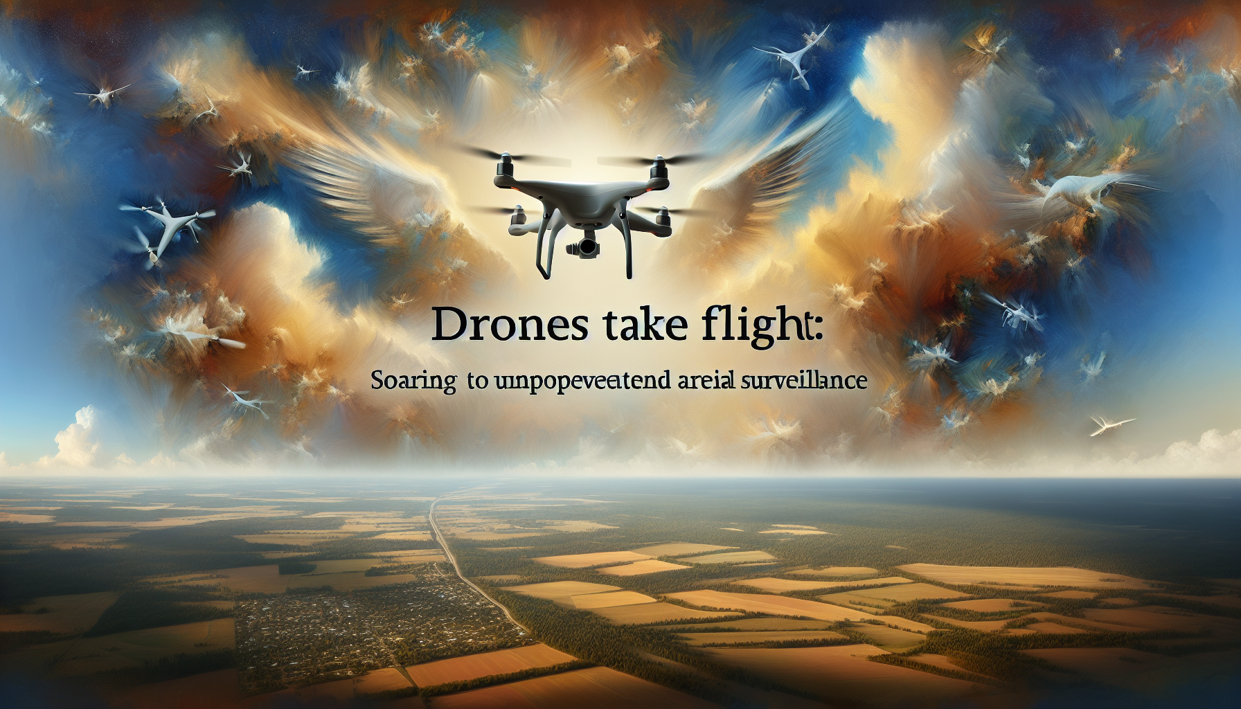 Drones Take Flight: Soaring to Unprecedented Aerial Surveillance