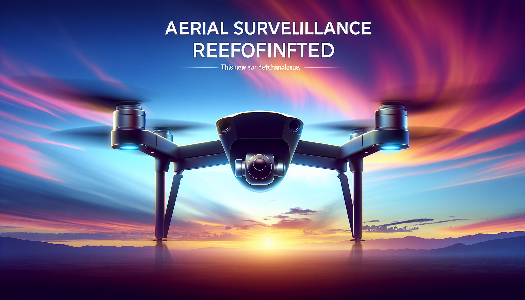 Drones Take Flight: Soaring to New Heights in Aerial Surveillance